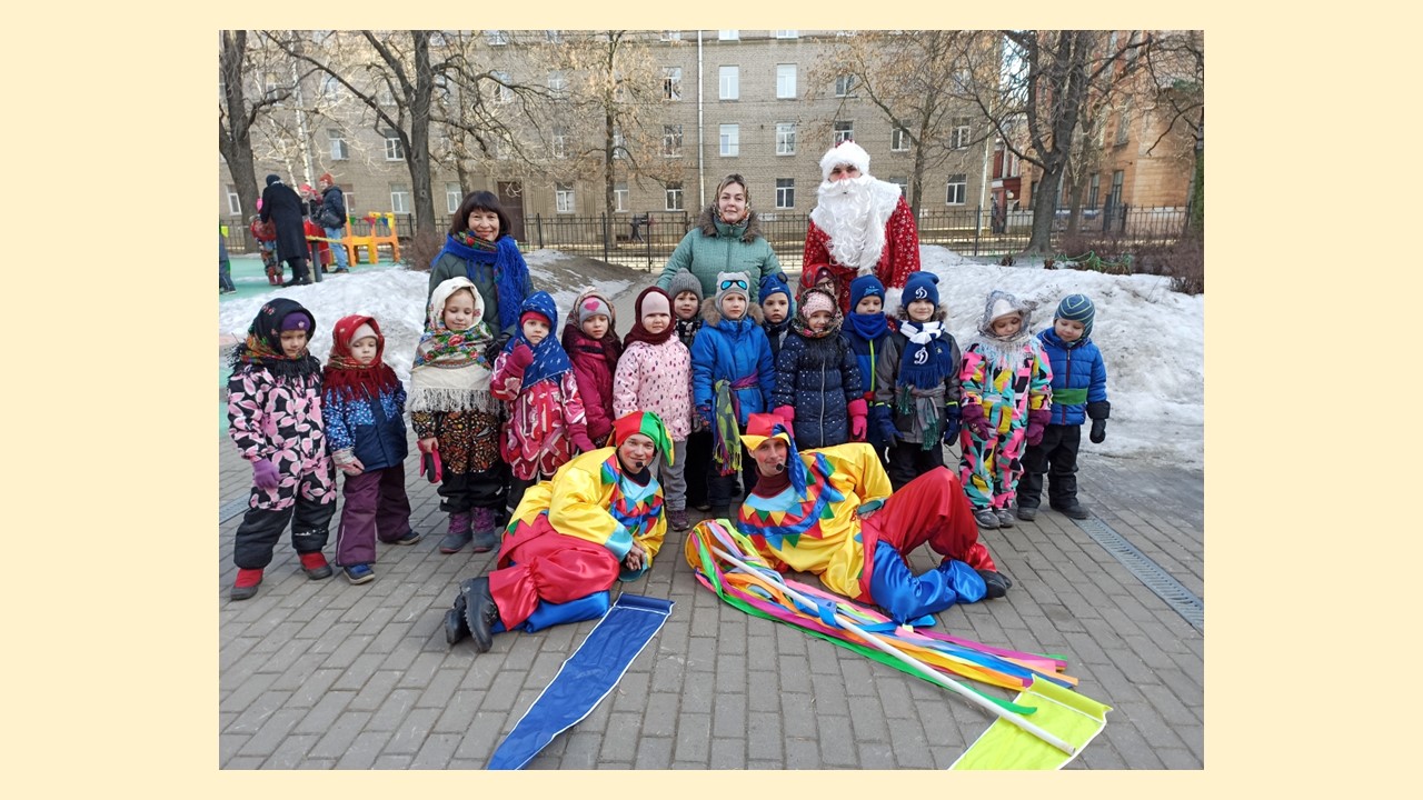 Масленица в детских садах Василеостровского района